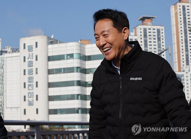 오세훈 시장, 동서울터미널 방문