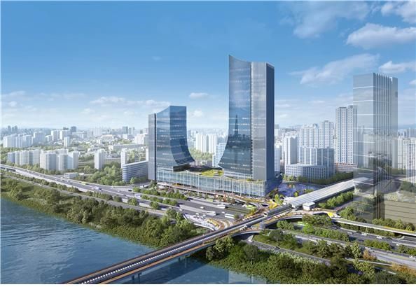 동서울터미널 현대화사업 조감도