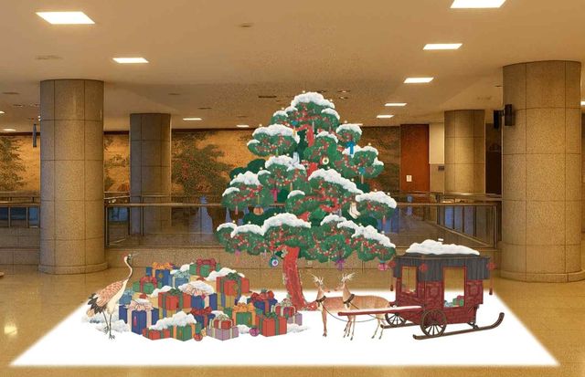 '십장생도' 크리스마스 트리