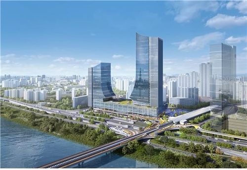 동서울터미널 현대화사업 조감도