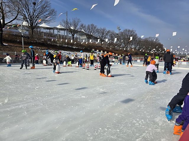 탄천변 스케이트장