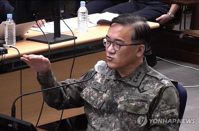 윤석열 재판에 증인 출석한 여인형