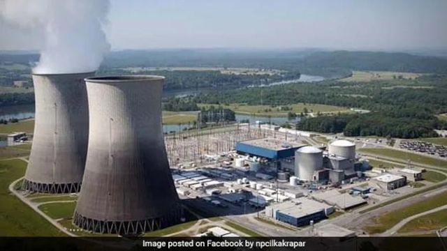 인도 남부에 위치한 쿠단쿨람 원자력 발전소