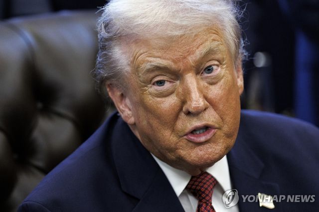 도널드 트럼프 미국 대통령