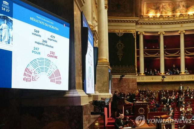 프랑스 하원 사회보장재정법안 통과