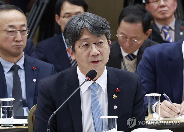 업무보고 하는 질병관리청장