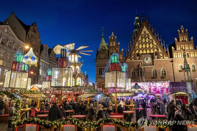 폴란드 브로츠와프 크리스마스 마켓