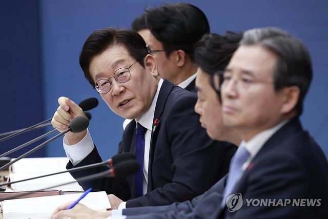 이재명 대통령, 부처 업무보고 발언