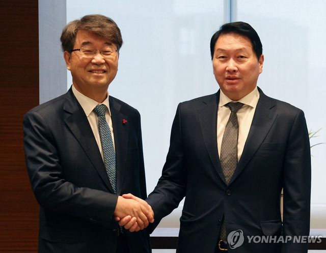 경사노위위원장, 대한상의 방문