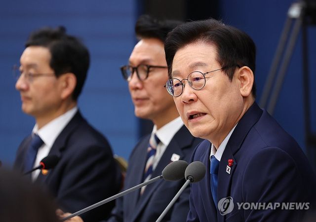 이재명 대통령, 부처 업무보고 발언