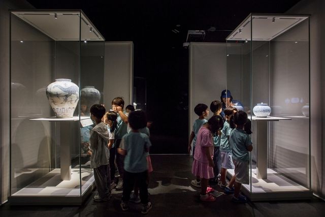 전남 전북 정읍시립박물관 관람 모습 