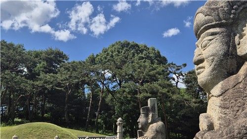 철종과 철인왕후의 능인 예릉 [사진/김정선 기자] 2025.6