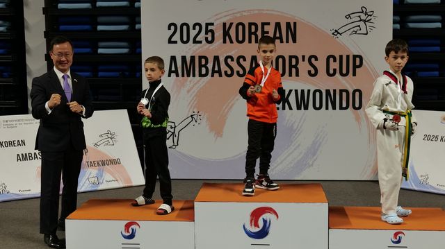 불가리아서 한국대사배 태권대대회 개최