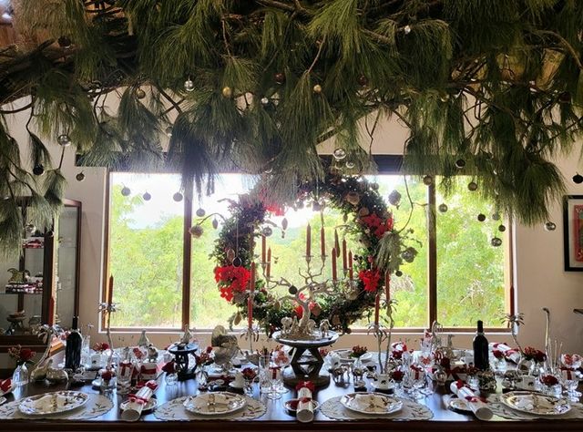 패트릭 마브로스 하라레 본점의 크리스마스 장식(2023년 11월 16일 필자 촬영) 