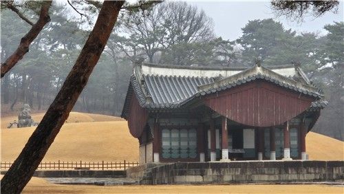 중종의 두 번째 왕비 장경왕후의 능인 희릉 정자각 [사진/김정선 기자] 2025.12