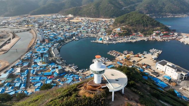영덕 축산항 전경