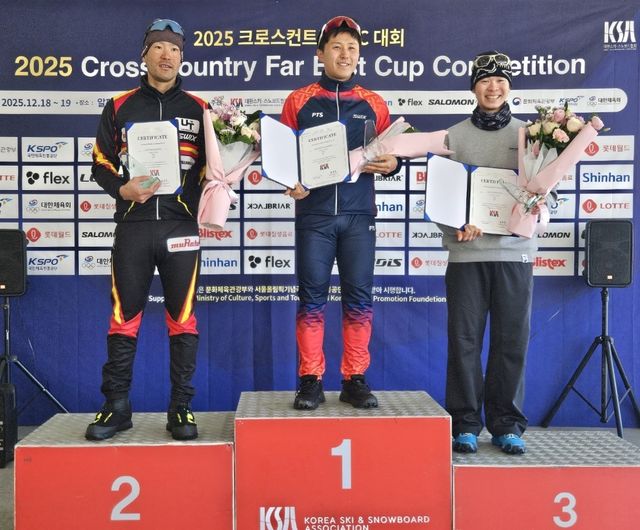 3위에 오른 이준서(오른쪽)
