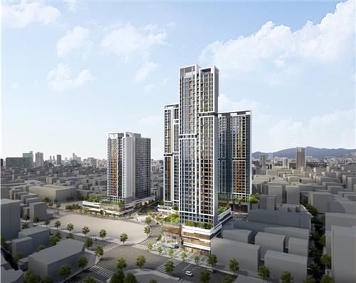 동작구 대방동 393-66 재개발 조감도