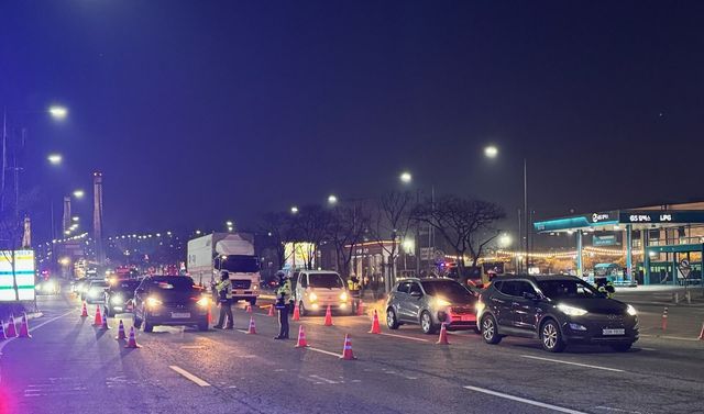 '숙취운전' 단속