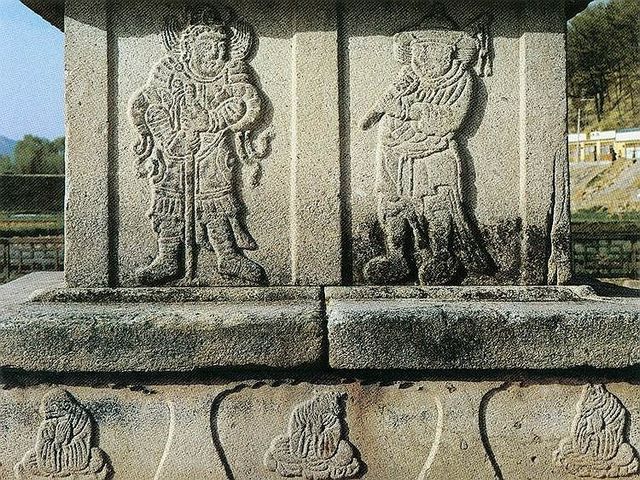 국보 지정된 '예천 개심사지 오층석탑' 기단부 