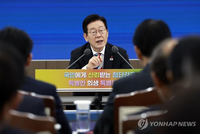 이재명 대통령, 국방부·국가보훈부 업무보고 발언