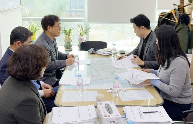 농림축산식품부 방문한 이현종 철원군수