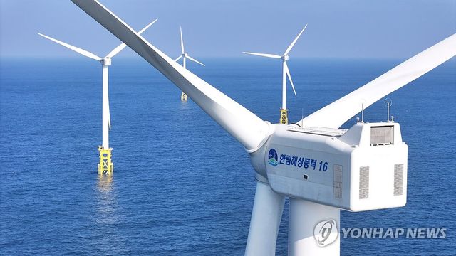 국내 최대 제주한림해상풍력 준공