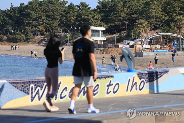 한겨울의 봄 날씨