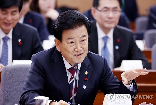 업무보고 하는 정동영 통일부 장관