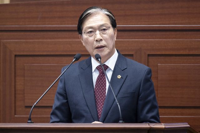 윤철남 경북도의원 5분 자유발언