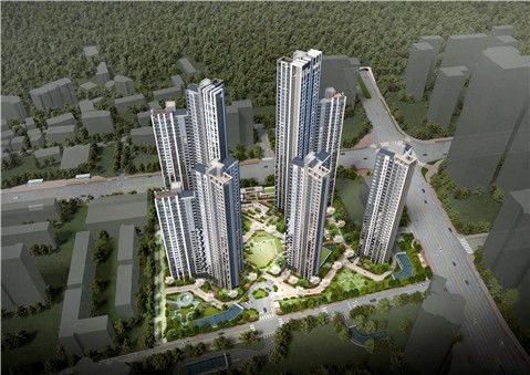 도곡개포한신아파트 재건축 조감도