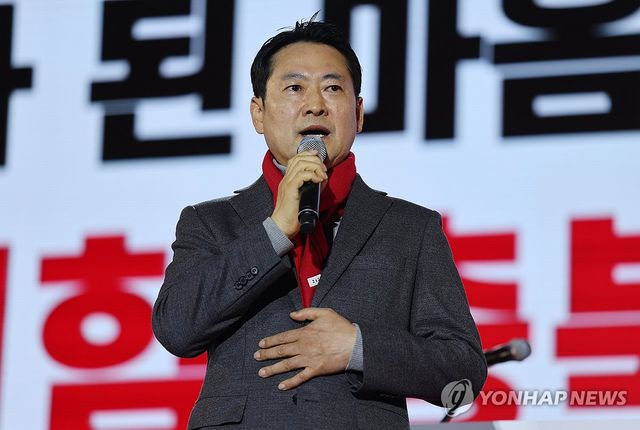 축사하는 국민의힘 장동혁 대표