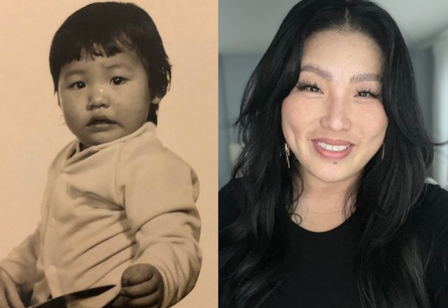 이유경 씨의 과거(왼쪽)와 현재 모습