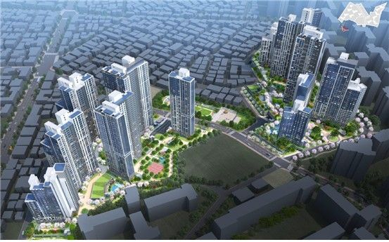 가재울7 재정비촉진지구 주택재개발 정비사업 조감도