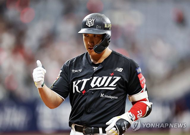 황재균, 적시타