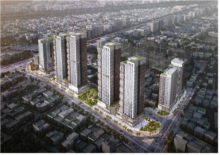 답십리 자동차 부품상가 정비사업 조감도