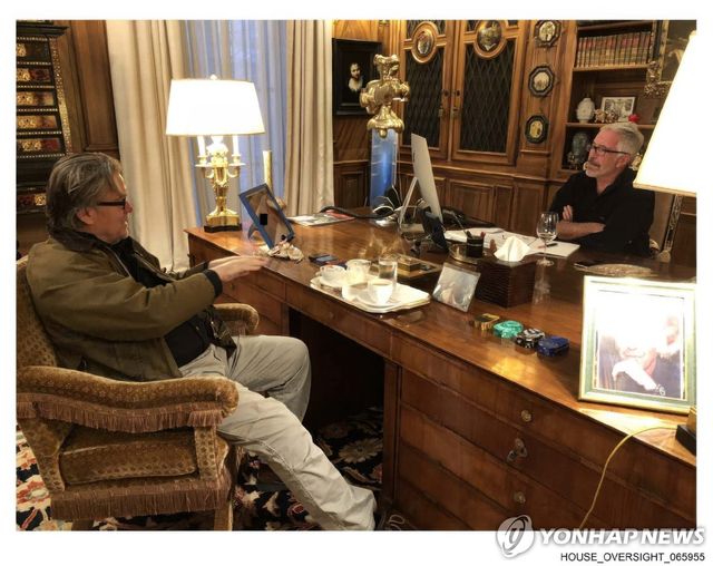 '트럼프의 책사' 스티브 배넌(좌측)과 제프리 엡스타인(우측)