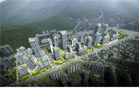 상계5구역 재개발 조감도