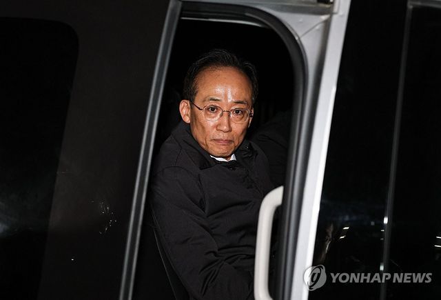 서울중앙지법 나서는 추경호 의원