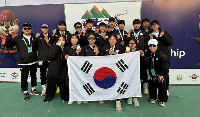 한국 청소년대표팀, 아시아카누연맹 회장배 대회서 전원 메달