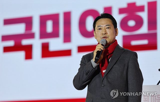 축사하는 국민의힘 장동혁 대표