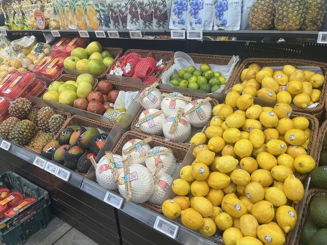 대형마트의 수입 과일