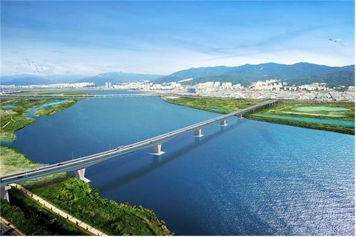 부산 대저대교 건설사업 조감도