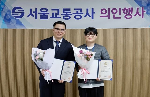 박기한씨(왼쪽), 황승연씨