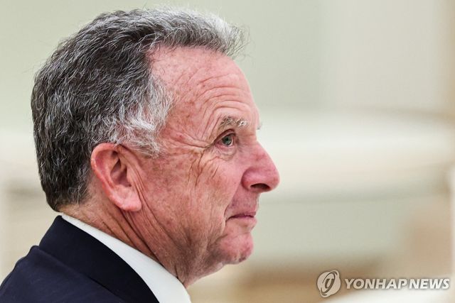 도널드 트럼프 대통령의 특사인 스티브 윗코프