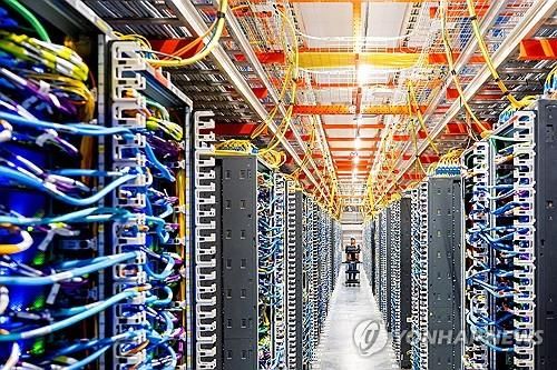 미 인디애나주의 아마존 데이터센터