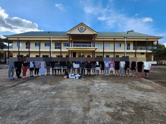 캄보디아 범죄단지서 검거된 한국인 피싱범들