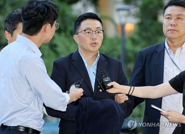 특검에 인치되는 김예성