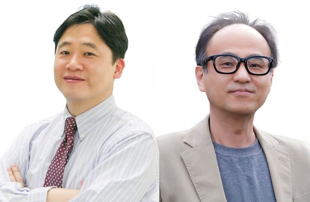 고 김경웅(왼쪽) 교수와 조재원 교수