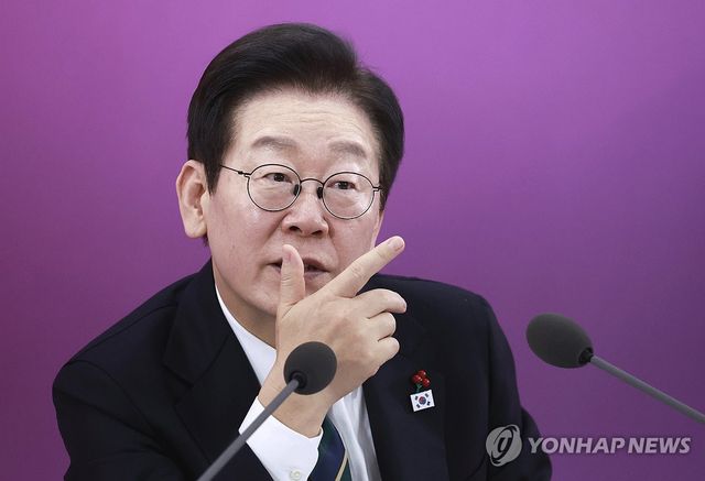 발언하는 이재명 대통령